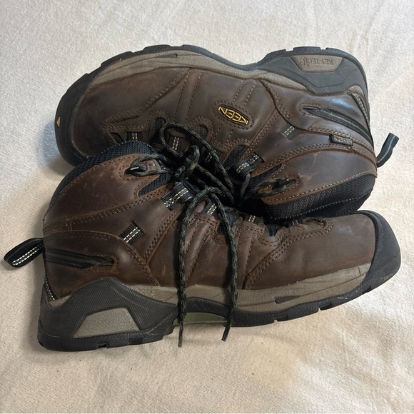 KEEN KEY-TECH Utility Men's Detroit XT Mid Steel Toe Waterproof Work Boot Sz9D - Picture 3 of 12